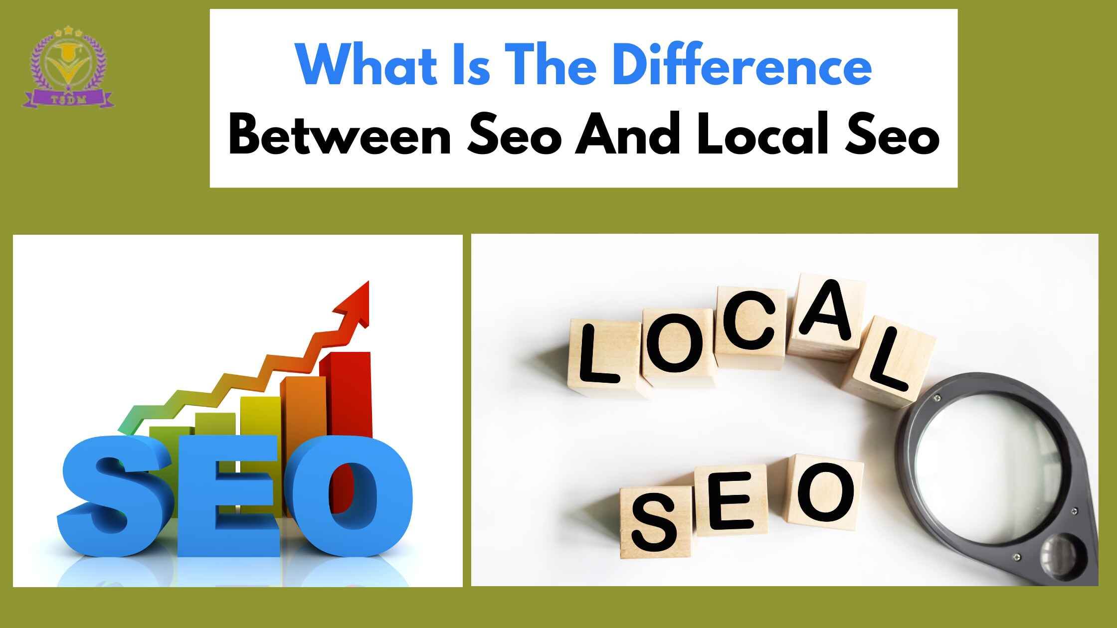 what is differnce btw seo and local seo